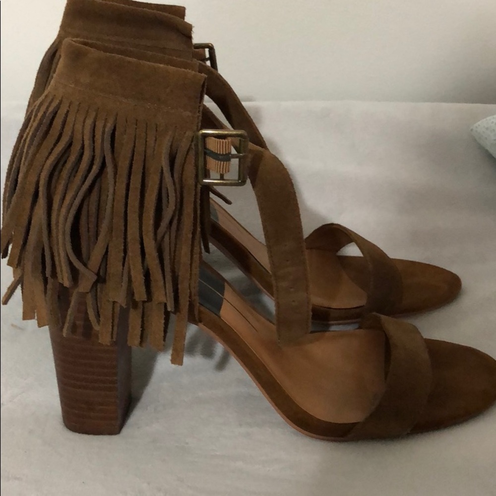 dolce vita fringe heels